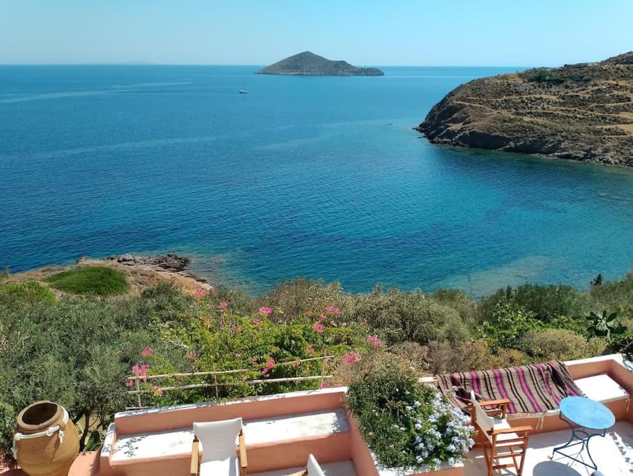 Casa Dei Melograni At Vourlidia Leros Villa Vromólithosz Kültér fotó