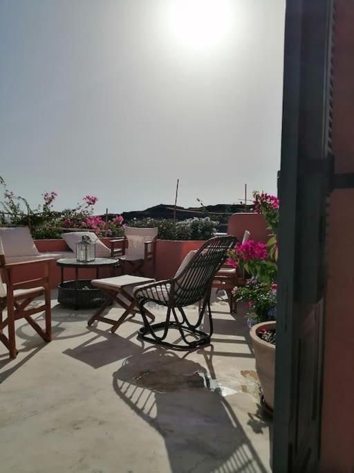 Casa Dei Melograni At Vourlidia Leros Villa Vromólithosz Kültér fotó