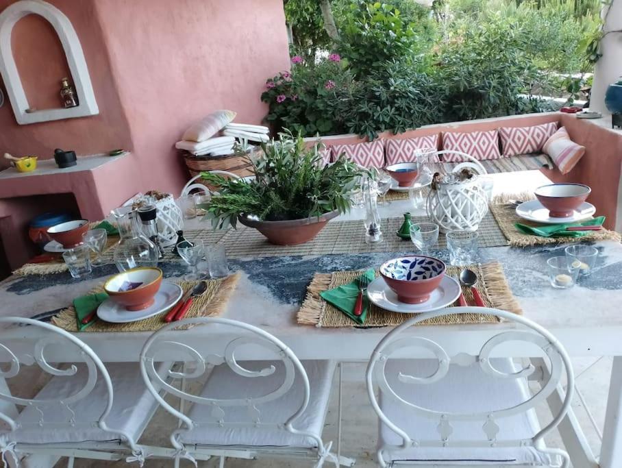 Casa Dei Melograni At Vourlidia Leros Villa Vromólithosz Kültér fotó