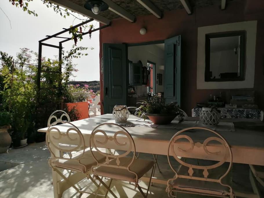 Casa Dei Melograni At Vourlidia Leros Villa Vromólithosz Kültér fotó